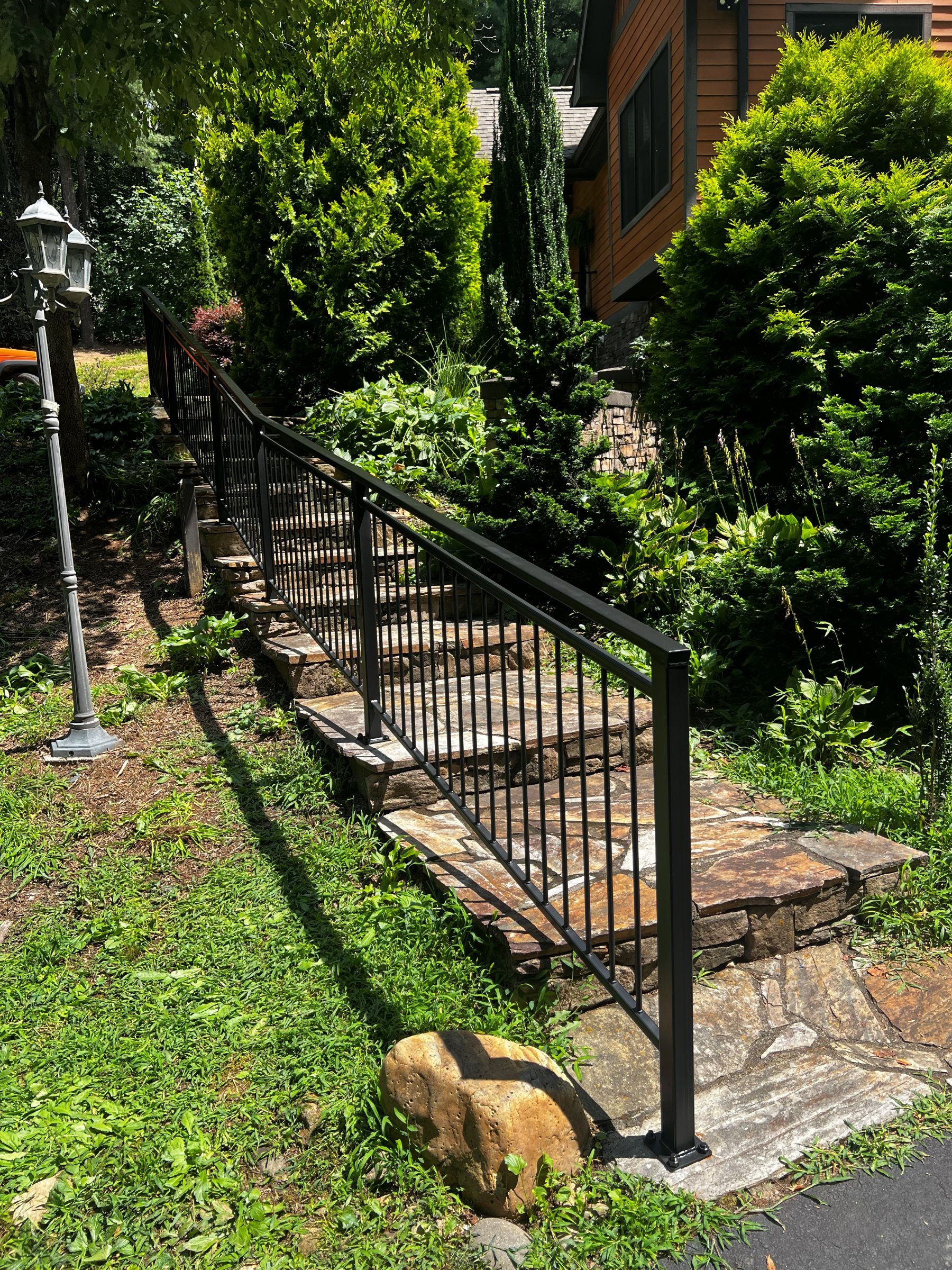 Custom metal gate and fencing by The Crimson Forge